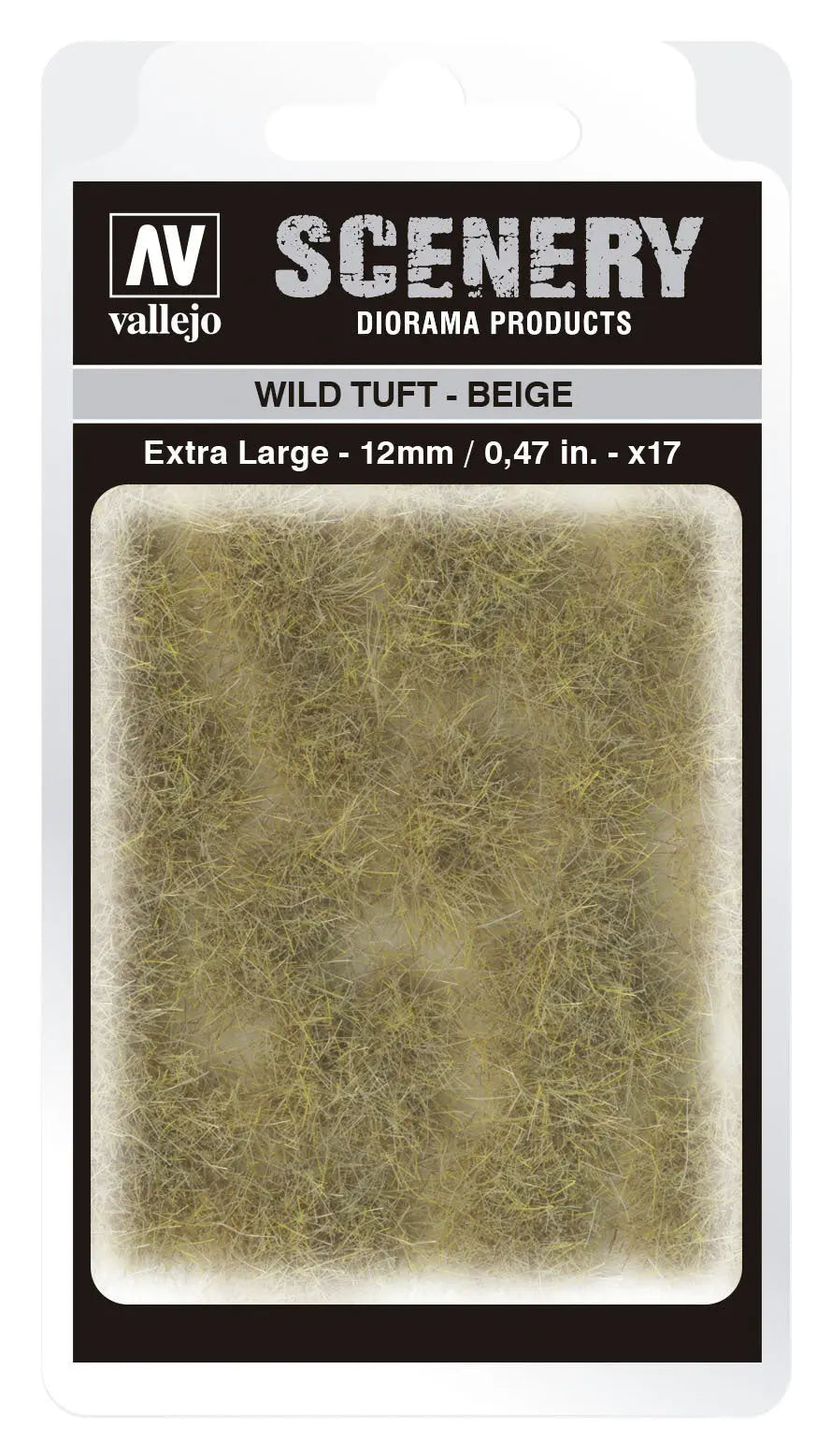 Vallejo 12mm Wild Tuft - Beige Diorama Accessory Vallejo