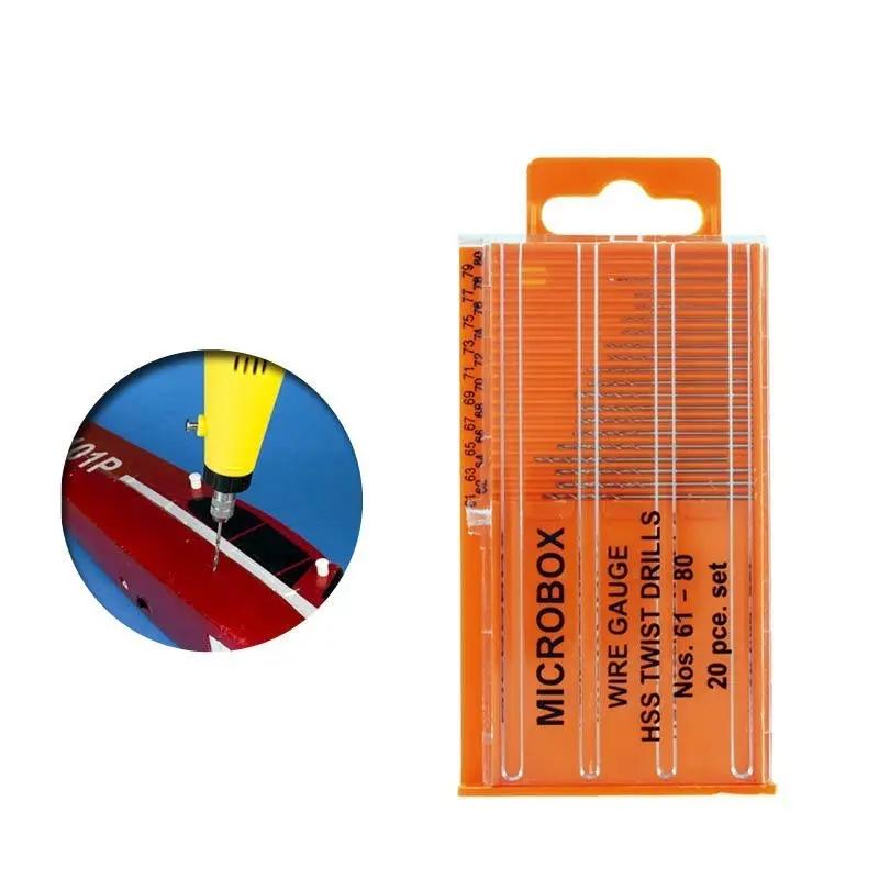 Vallejo Tools Microbox drill set (20) 61-80 Vallejo