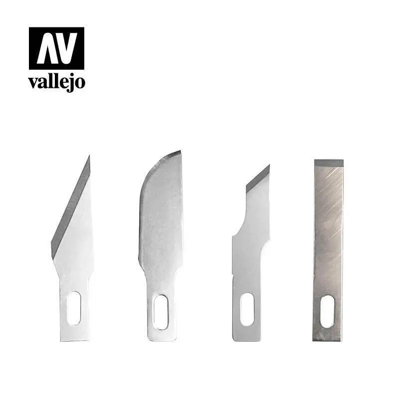 Vallejo 5 Assorted Blades for Knife no. 1 Vallejo