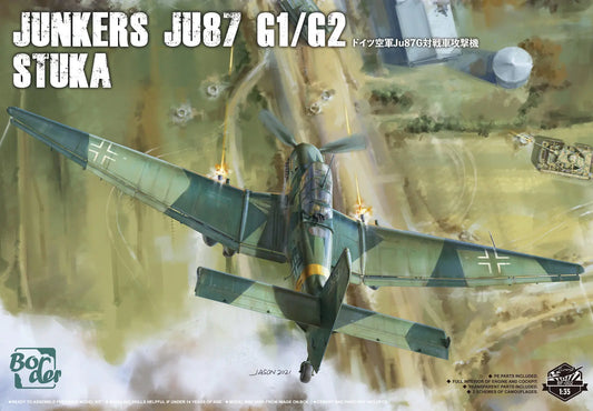 Border Model 1/35 Junkers Ju87 G1/G2 Stuka Plastic Model Kit on Border Model