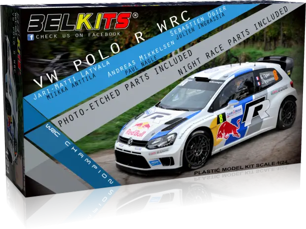 Belkits 1:24 VW Polo R WRC Belkits