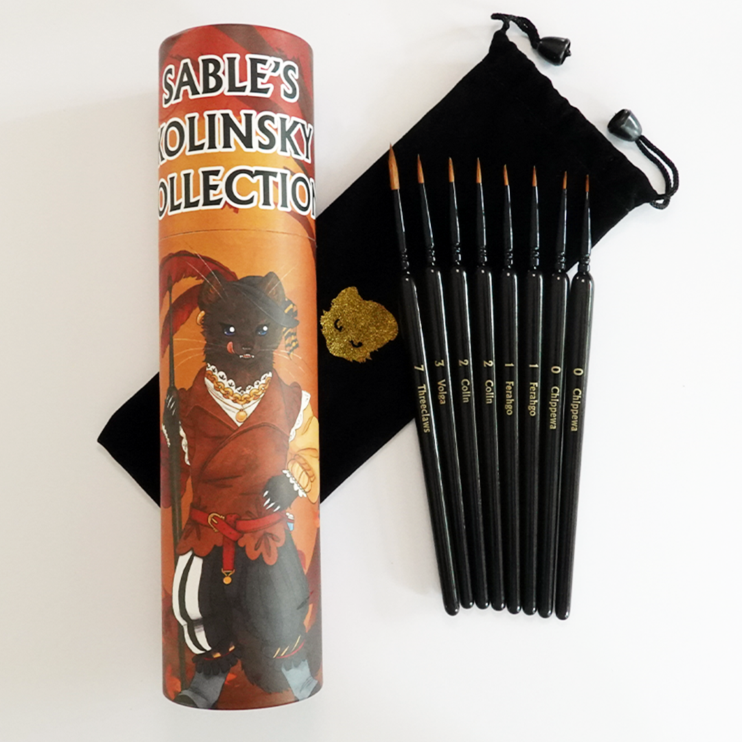 Chronicle Kolinsky Sable Brush Set Chronicle