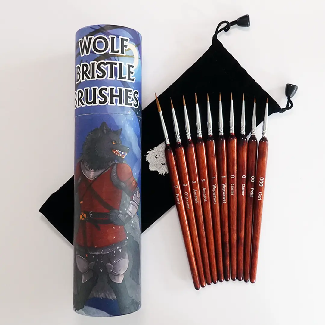 Chronicle Wolf Bristle Brush Set Chronicle