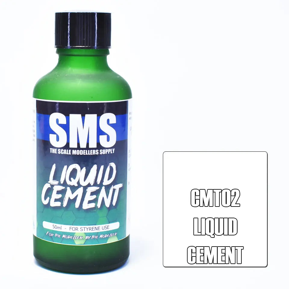 SMS Liquid Cement 50ml The Scale Modellers Supply