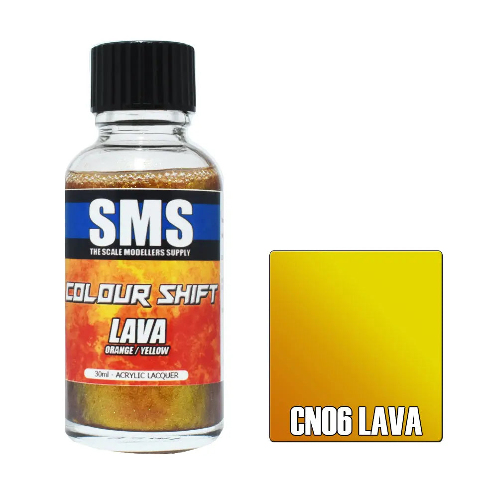 SMS Colour Shift Lava (Orange/Yellow) 30ml The Scale Modellers Supply