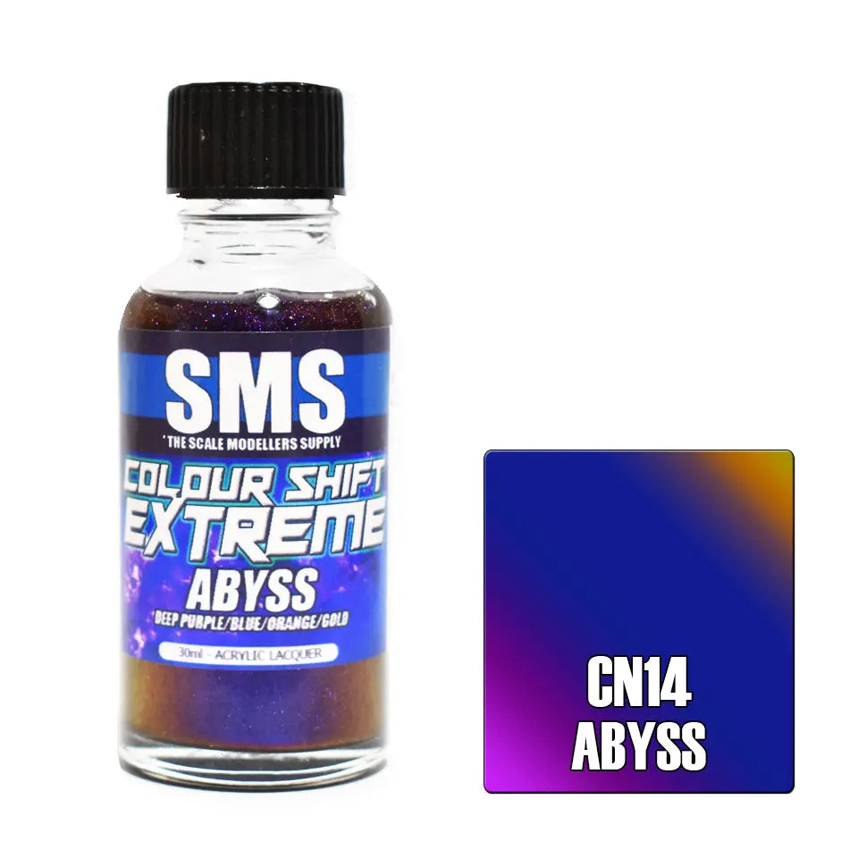 SMS Colour Shift Extreme Abyss (Deep Purple/Blue/Orange/Gold) 30ml The Scale Modellers Supply