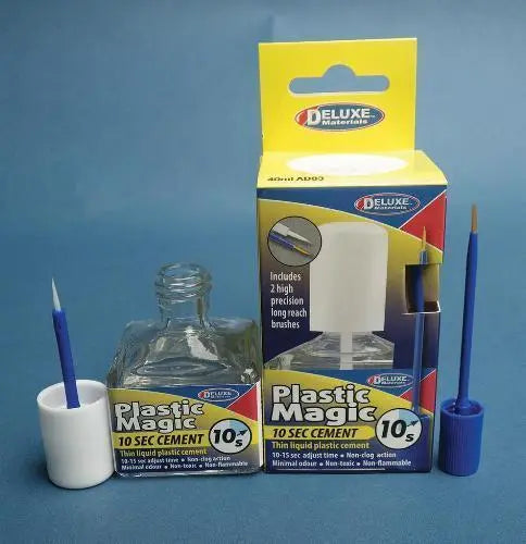 Deluxe Materials Plastic Magic 10sec Cement 40ml Deluxe Materials