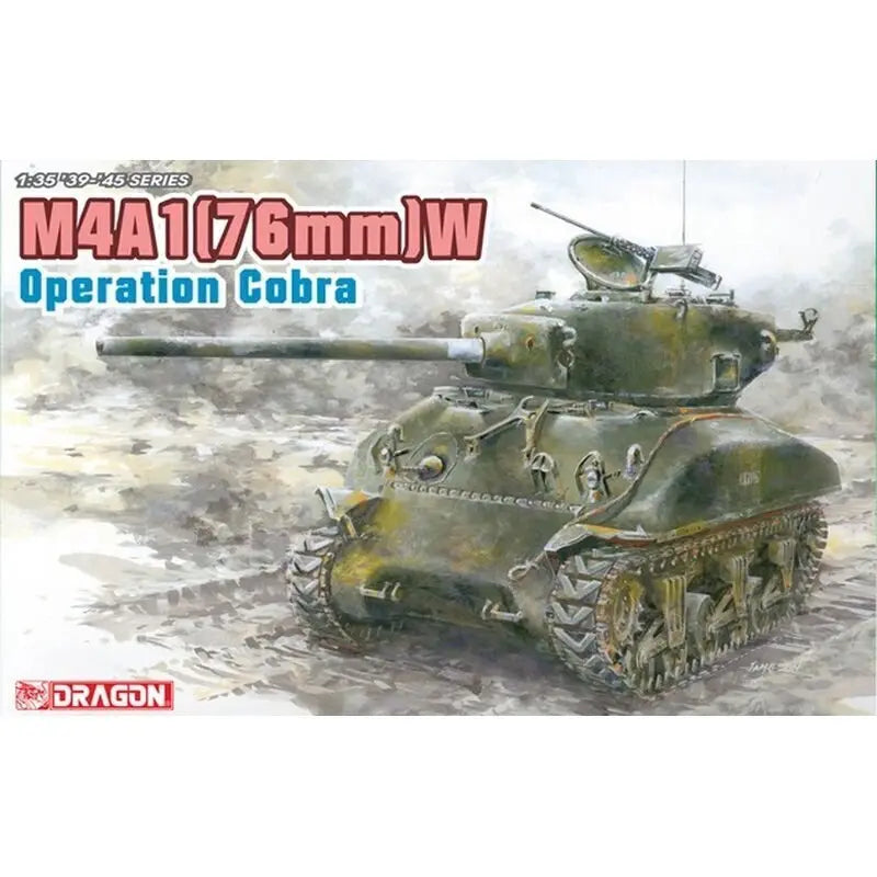 Dragon 1/35 M4A1(76)W "Operation Cobra" Plastic Model Kit Dragon