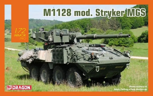 Dragon 1/72 M1128 Mod. Stryker MGS Plastic Model Kit Dragon