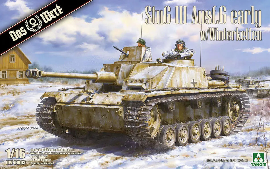 Das Werk 1/16 StuG III Ausf.G w/ Winterketten Plastic Model Kit Das Werk