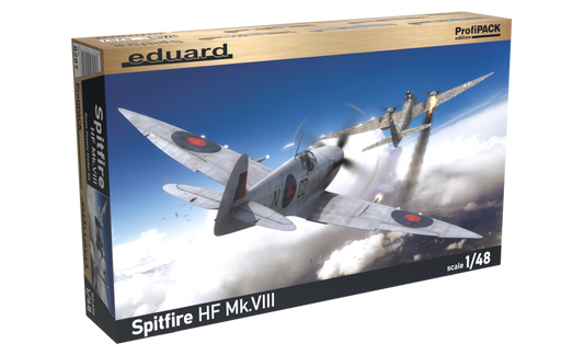 Eduard 1/48 Spitfire HF Mk. VIII Plastic Model Kit ProfiPACK