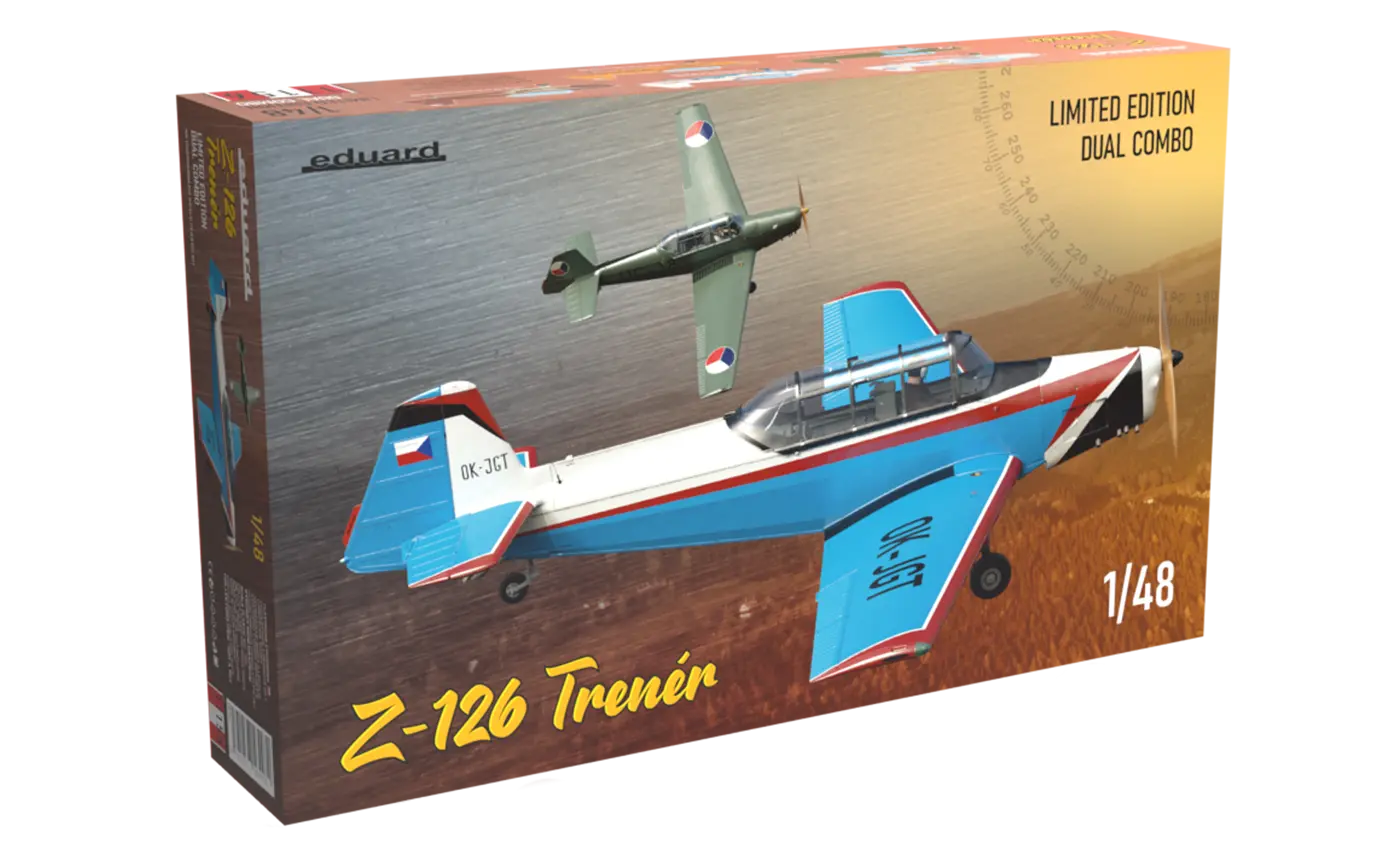 Eduard 1/48 Z-1 TRENÉR Dual Combo Plastic Model Kit Eduard