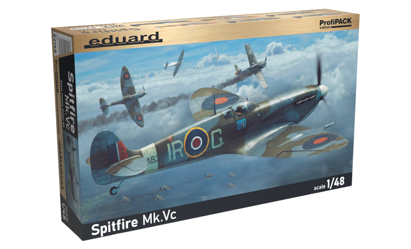 Eduard 1/48 Spitfire Mk. Vc Plastic Model Kit ProfiPACK