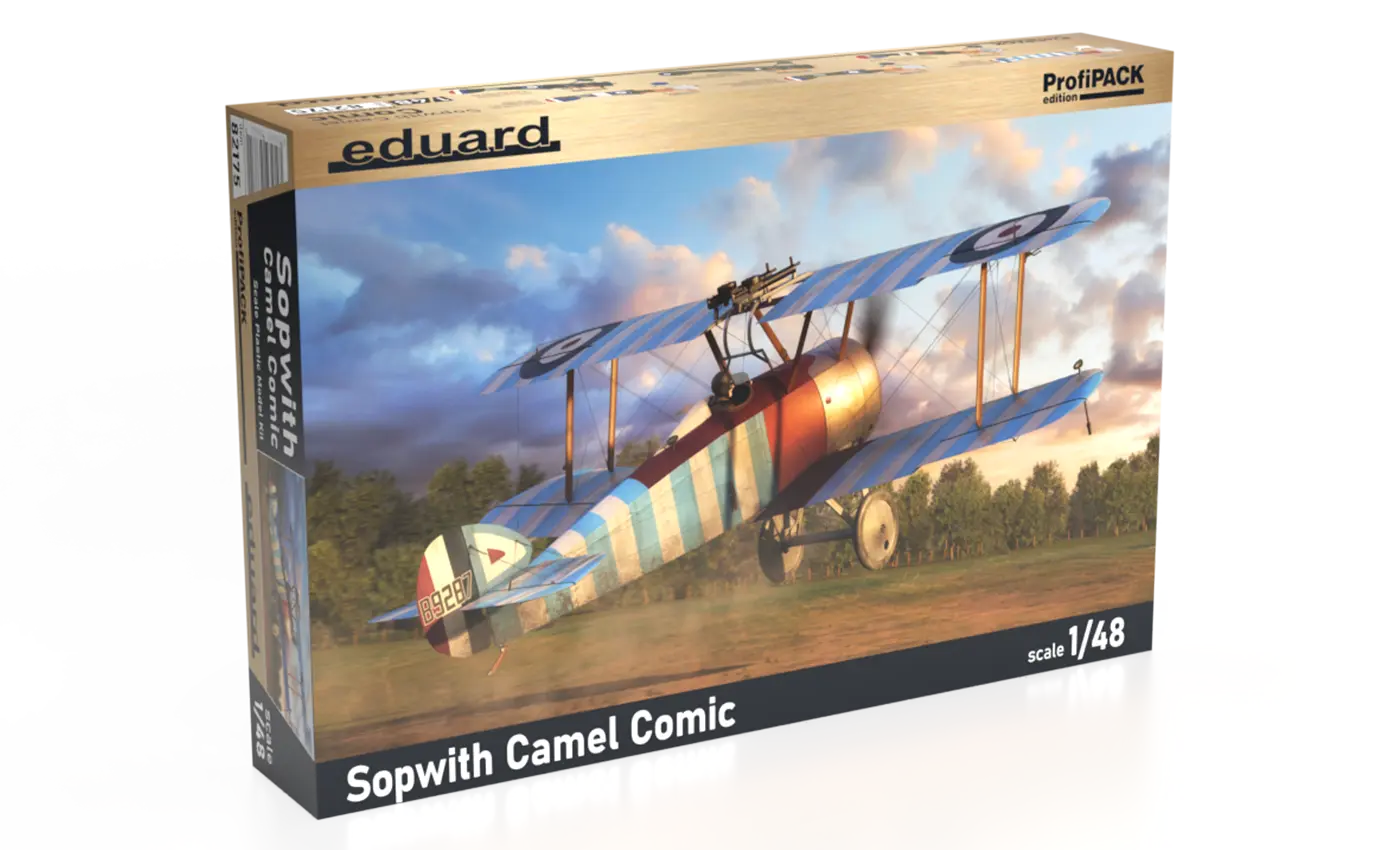 Eduard 1/48 Sopwith Camel Comic Plastic Model Kit ProfiPACK Eduard