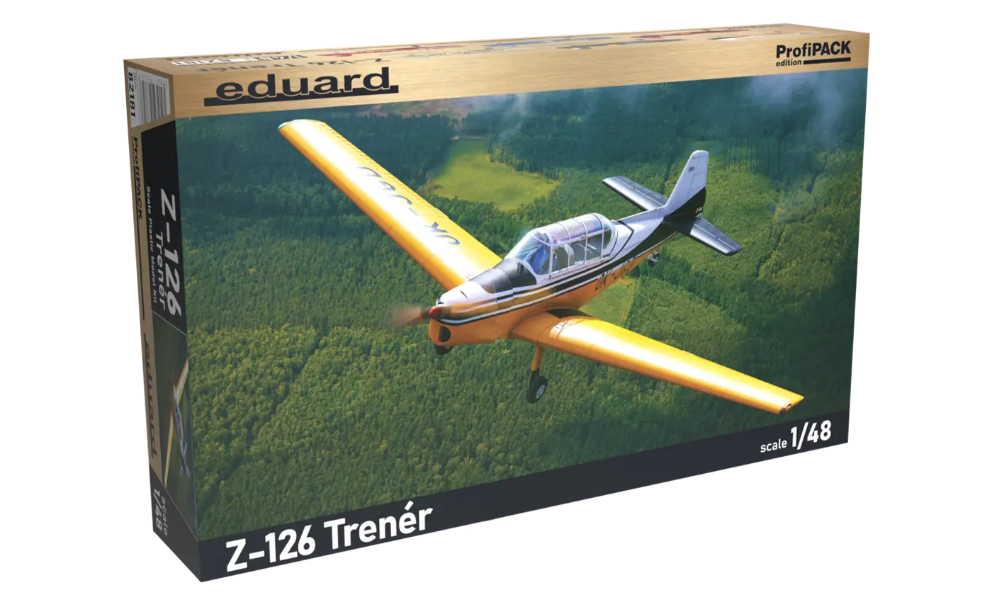 Eduard 1/48 Z-12 Trenér Plastic Model Kit ProfiPACK Eduard