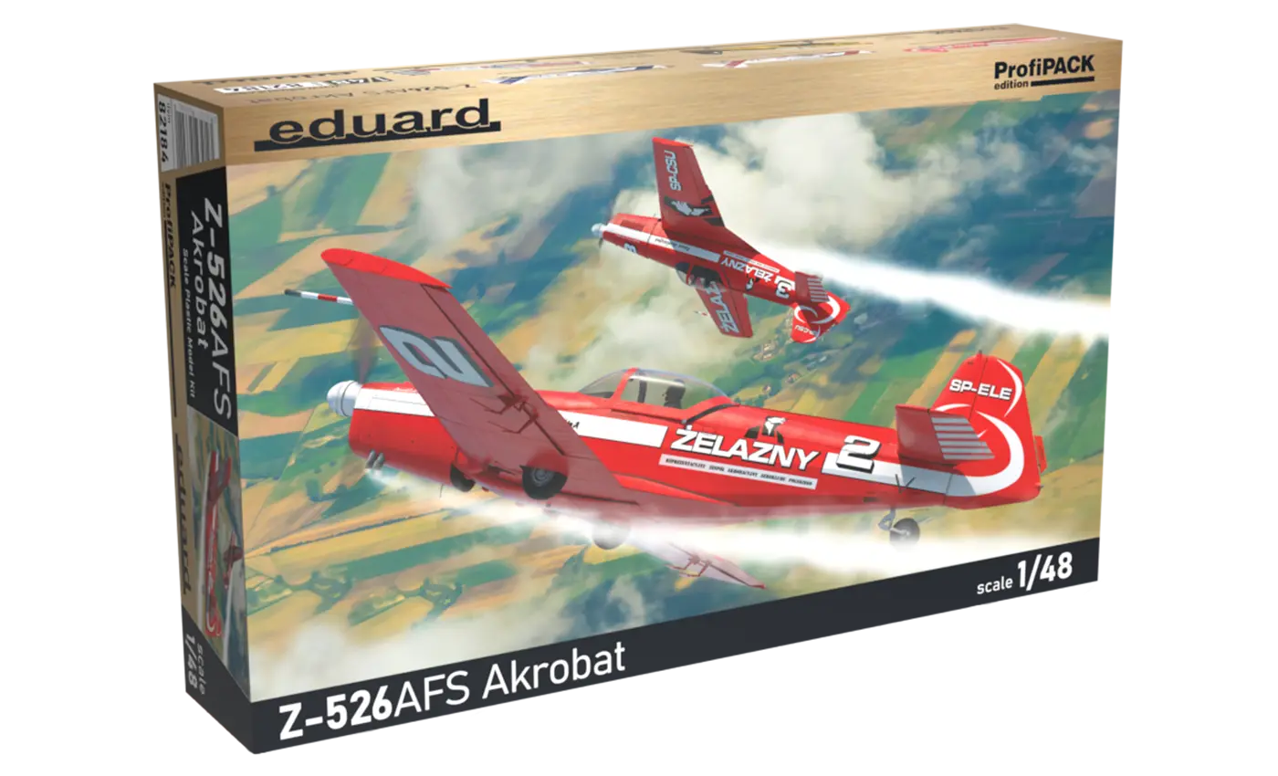 Eduard 1/48 Z-526AFS Akrobat Plastic Model Kit ProfiPACK Eduard