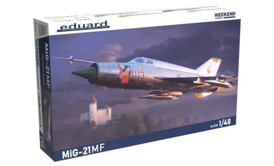 Eduard 1/48 MiG-21MF Weekend edition Plastic Model Kit Eduard