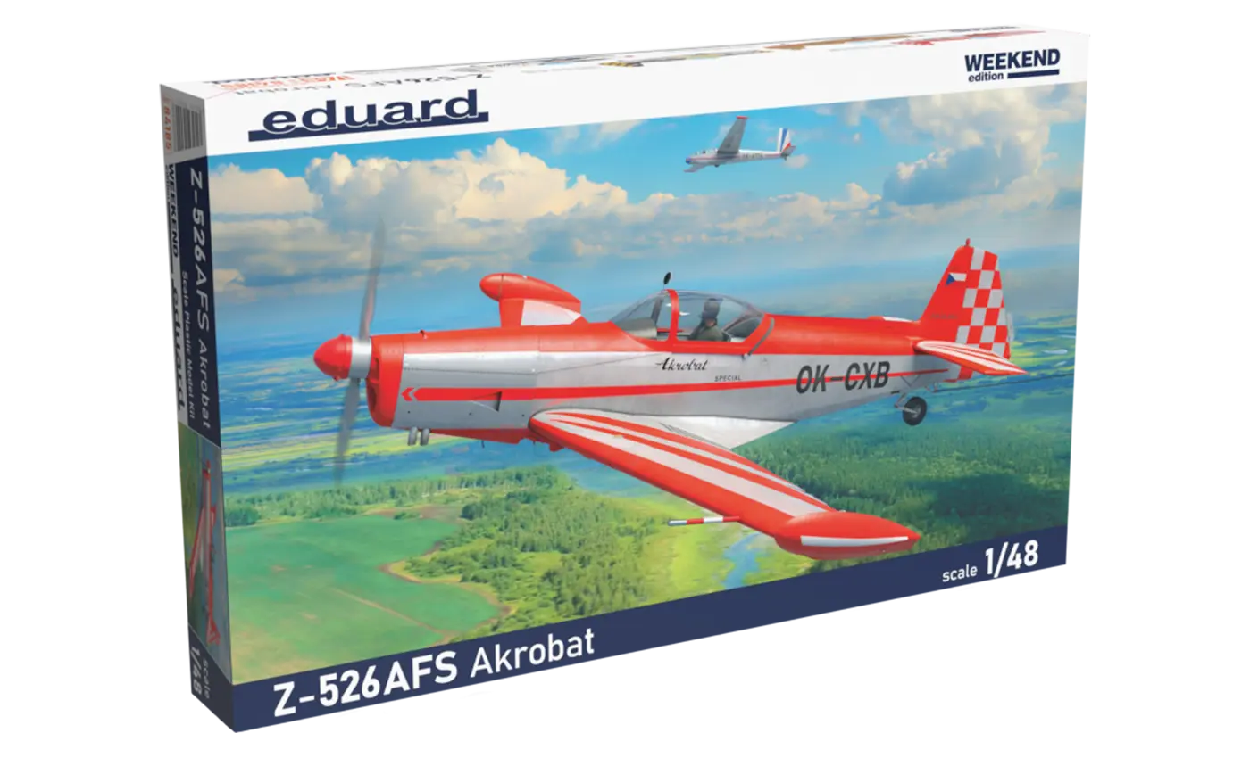 Eduard 1/48 Z-526AFS Akrobat Weekend edition Plastic Model Kit Eduard