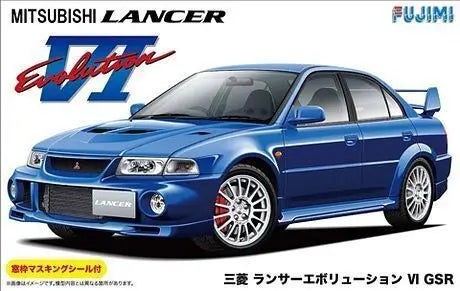 Fujimi 1/24 Mitsubishi Lancer Evolution VI GSR w/Window Frame Masking (ID-102) Plastic Model Kit Fujimi