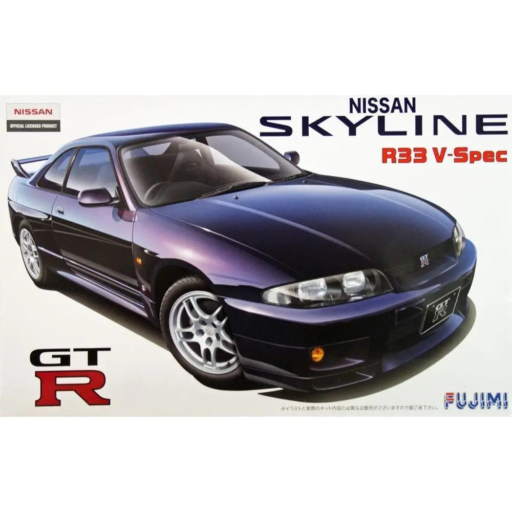 Fujimi 1/24 Nissan R33 Skyline GT-R V-spec '95 (ID-39) Plastic Model Kit Fujimi