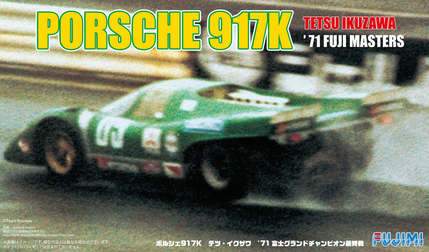 Fujimi 1/24 Porsche 917K `71 Tetsu Ikuzawa Fuji Grand Champion Final Race (RS-92) Plastic Model Kit