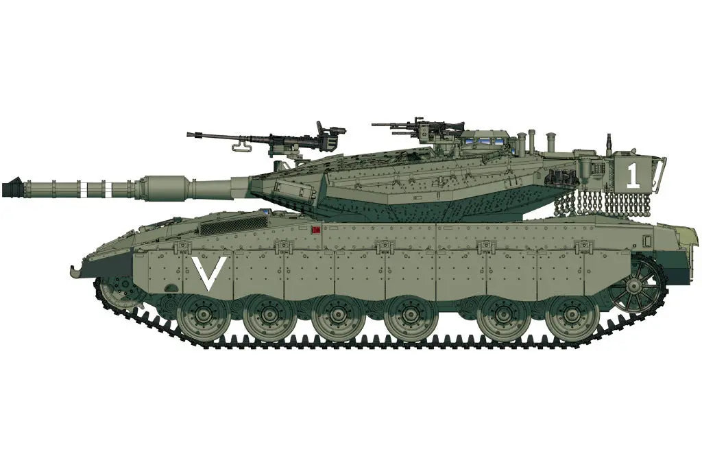 HobbyBoss 1/72 IDF Merkava Mk.IIID(LIC) Plastic Model Kit HobbyBoss