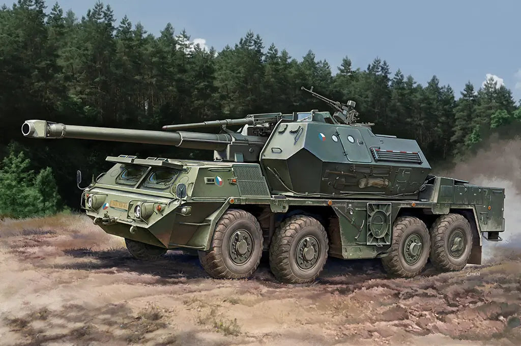 HobbyBoss 1/72 152mm ShkH DANA vz.77 Plastic Model Kit HobbyBoss