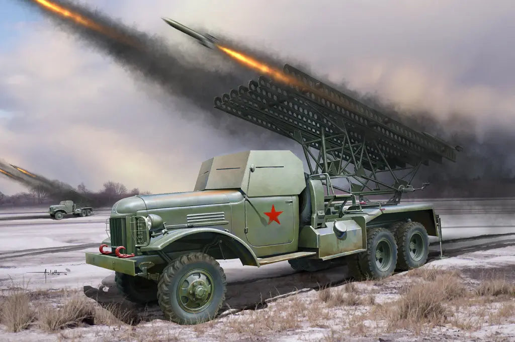 HobbyBoss 1/35 Russian BM-13 Plastic Model Kit HobbyBoss