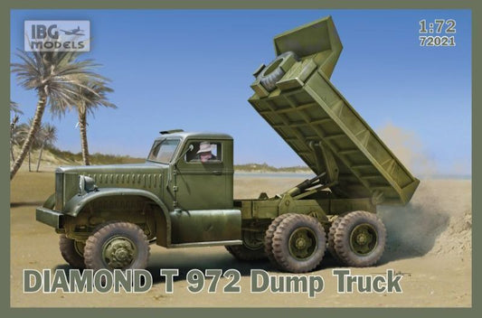 IBG 1/72 DIAMOND T 972 Dump Truck Plastic Model Kit