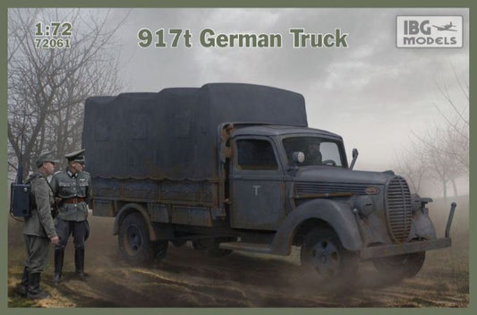 IBG 1/72 917t German Truck Plastic Model Kit