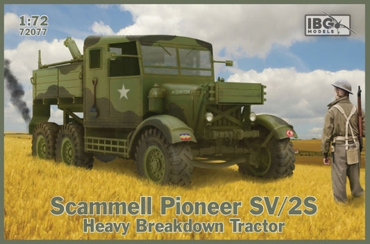 IBG 1/72 Scammell Pioneer SV/2S Heavy Breakdown Tractor Plastic Model Kit