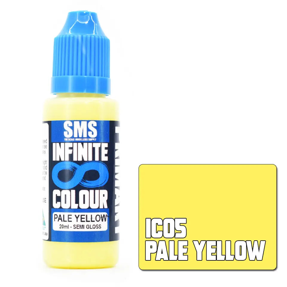 SMS Infinite Colour Pale Yellow 20ml The Scale Modellers Supply