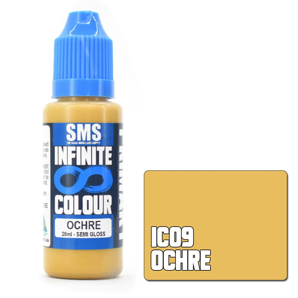 SMS Infinite Colour Ochre 20ml The Scale Modellers Supply