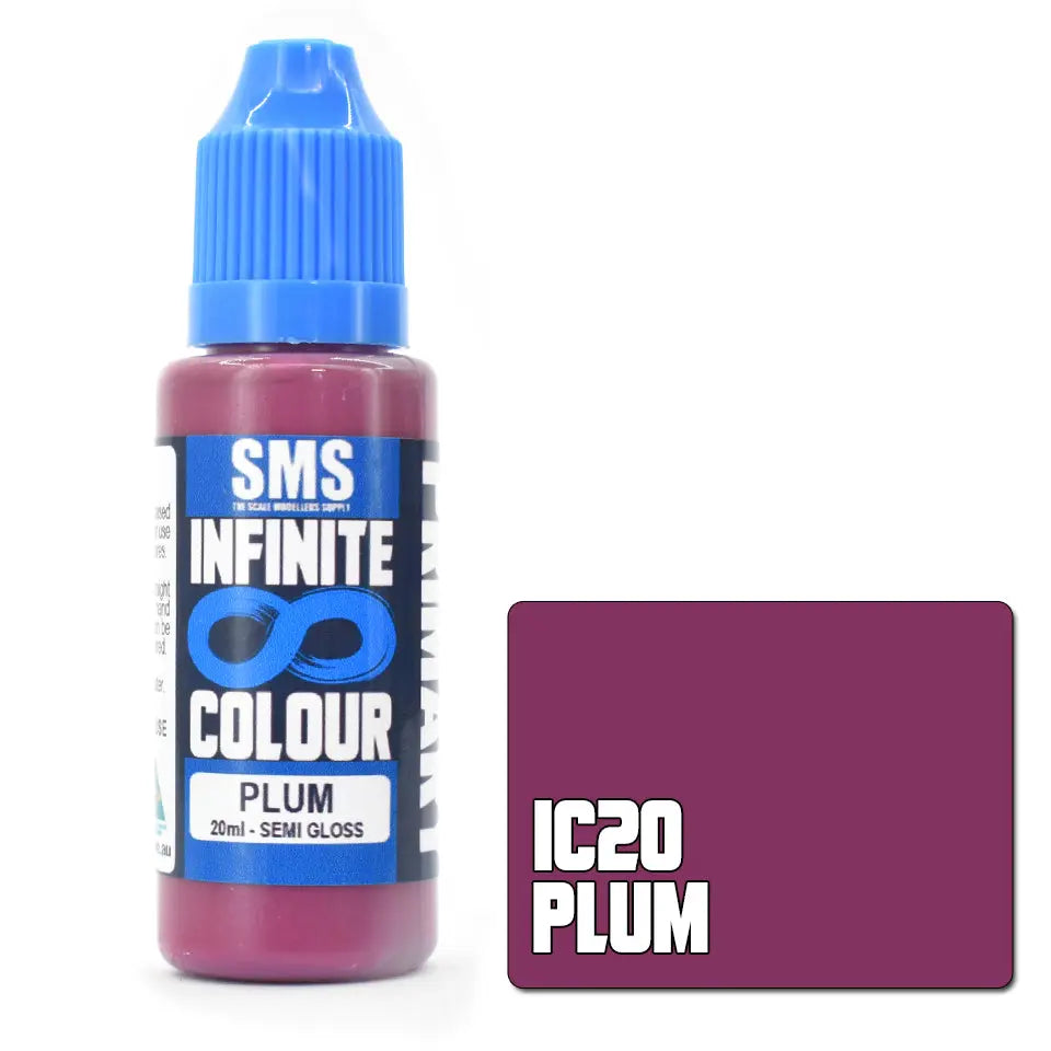 SMS Infinite Colour Plum 20ml The Scale Modellers Supply