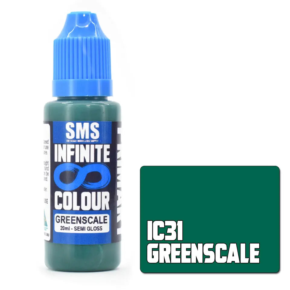 SMS Infinite Colour Greenscale 20ml The Scale Modellers Supply