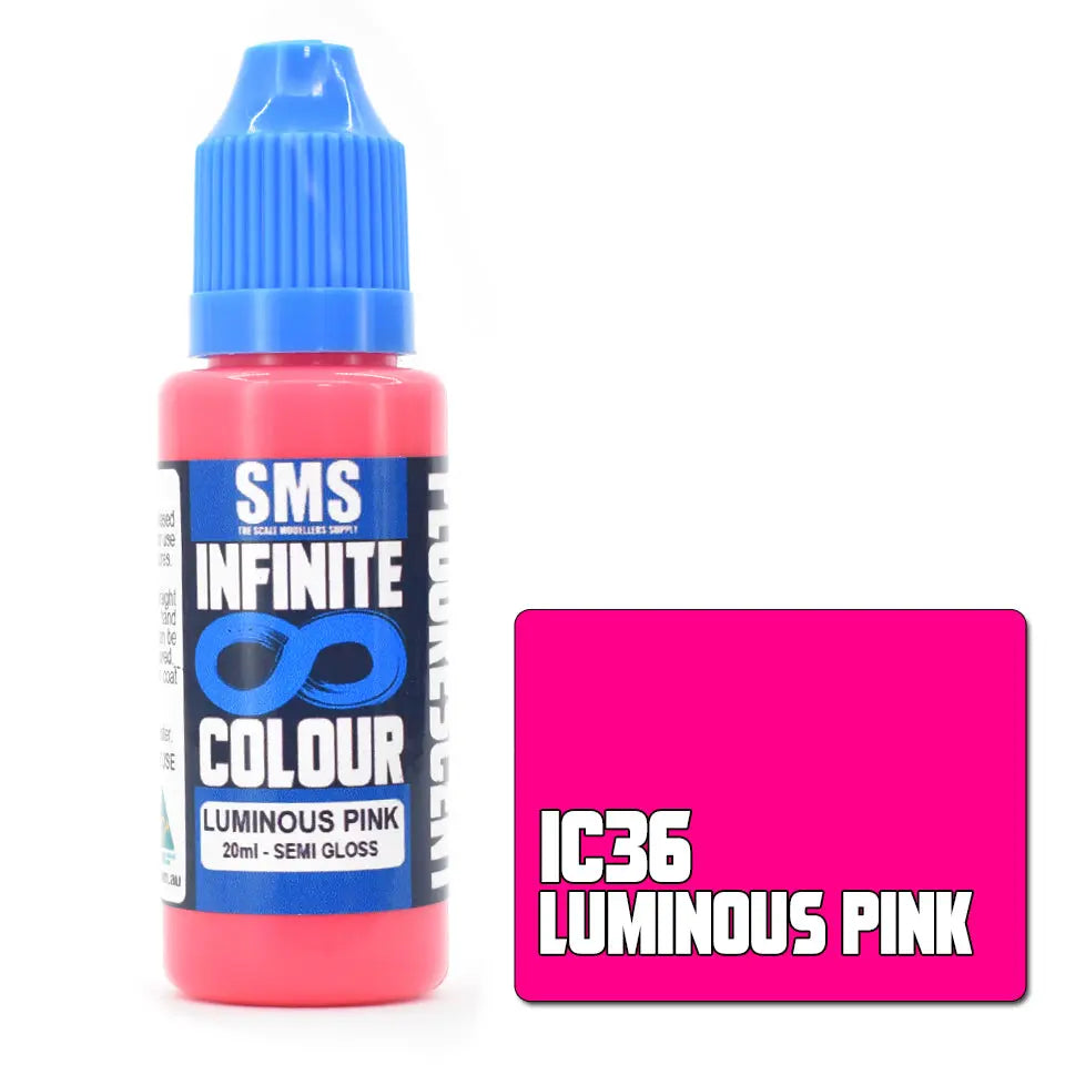 SMS Infinite Colour Luminous Pink 20ml The Scale Modellers Supply