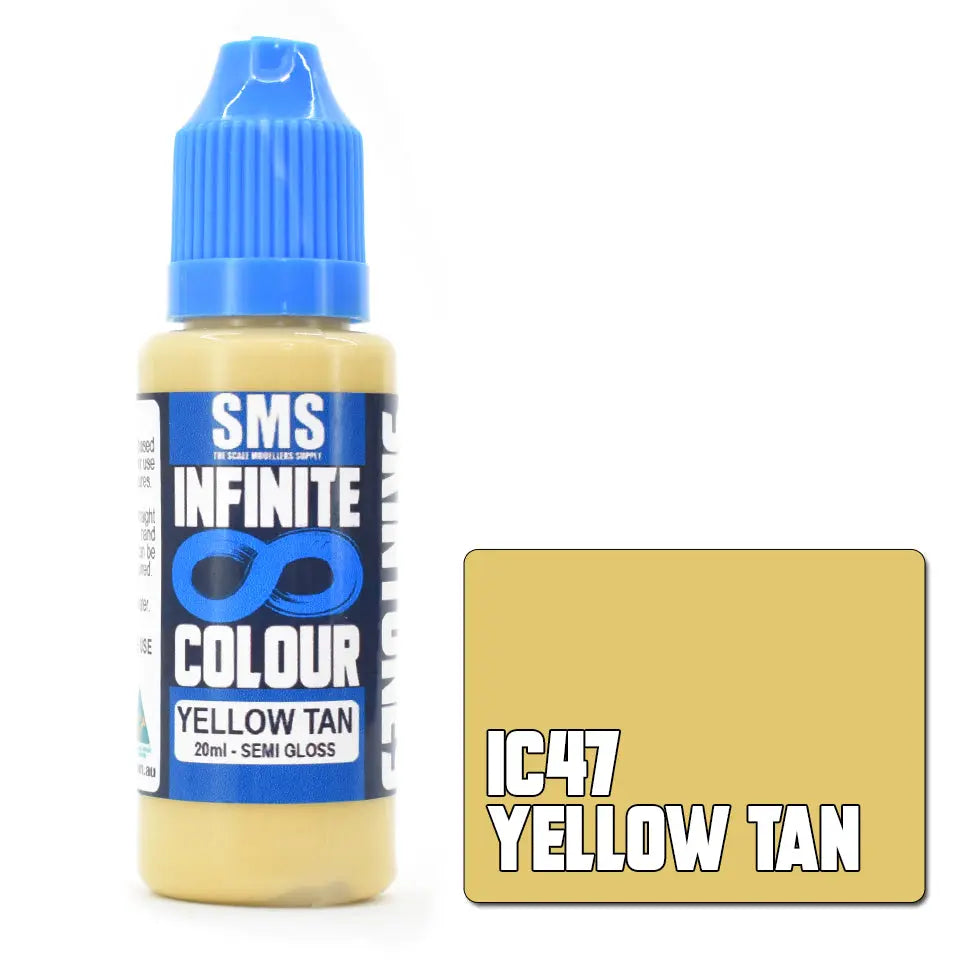 SMS Infinite Colour Yellow Tan 20ml The Scale Modellers Supply