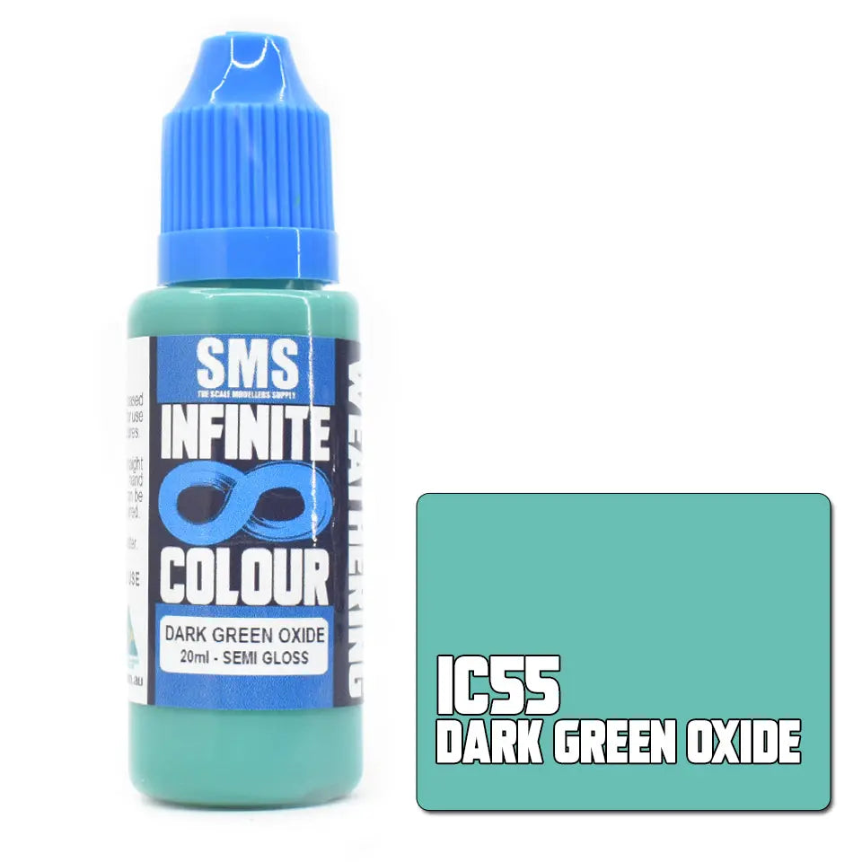 SMS Infinite Colour Dark Green Oxide 20ml The Scale Modellers Supply