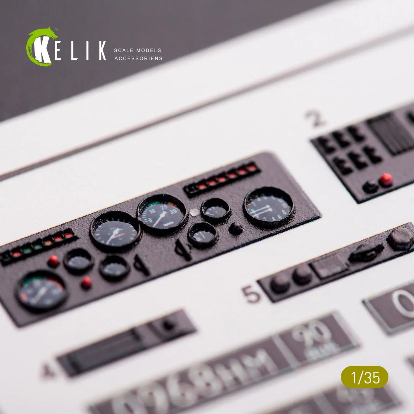 Kelik 1:35 KAMAZ 4310 interior & exterior 3d Decals Res/Kit