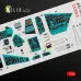 Kelik 1:48 Mi-24V Interior 3D Decals for Zvezda Kit Res/Kit