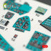 Kelik 1:48 Mi-24V Interior 3D Decals for Zvezda Kit