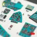 Kelik 1:48 Mi-24V Interior 3D Decals for Zvezda Kit Res/Kit