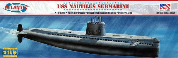 Atlantis 1/300 SSN 571 Nautilus Submarine Plastic Model Kit Atlantis