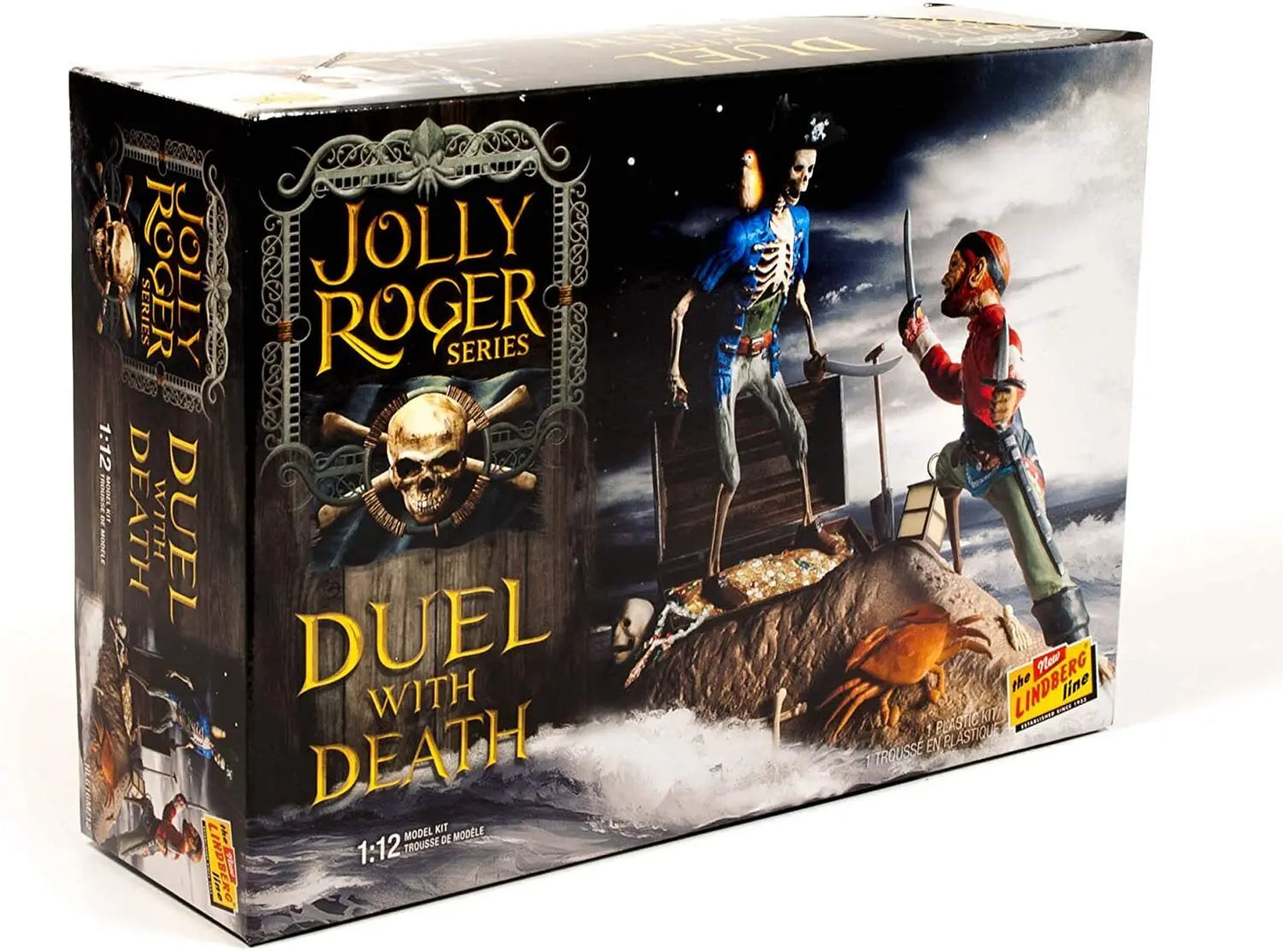 Lindberg 1/12 Jolly Roger Series: Duel with Death 2T Plastic Model Kit Hawk/Lindberg