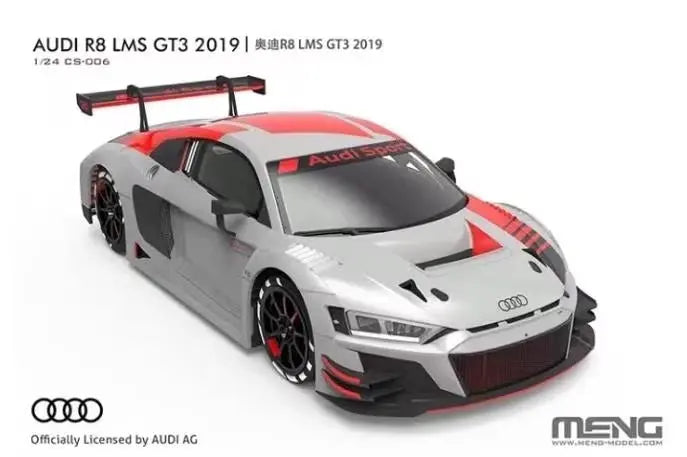 Meng 1/24 AUDI R8 LMS GT3 2019 Plastic Model Kit Meng