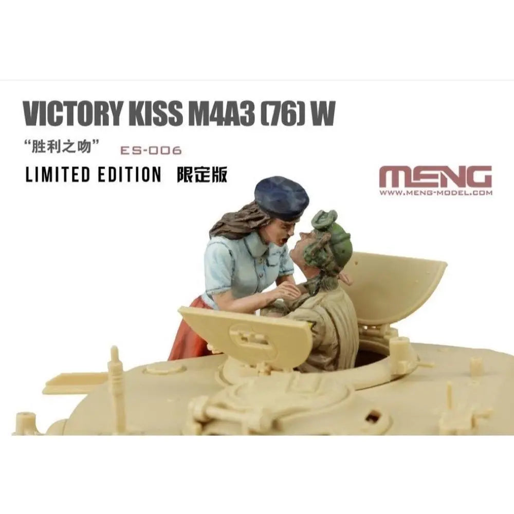 Meng 1/35 Victory Kiss M4A3 (76) W Limited Edition Plastic Model Kit Meng