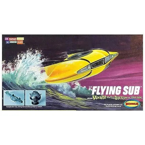 Moebius Flying Sub Mini Set Plastic Model Kit - Franklin Hobbies Ltd
