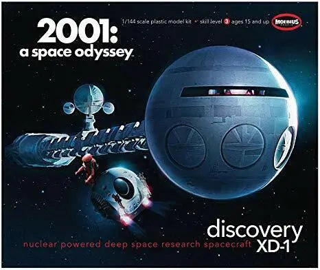 Moebius 1/144 2001 Discovery Plastic Model Kit - Franklin Hobbies Ltd