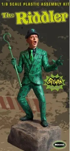 Moebius 1/8 1966 Riddler Plastic Model Kit - Franklin Hobbies Ltd
