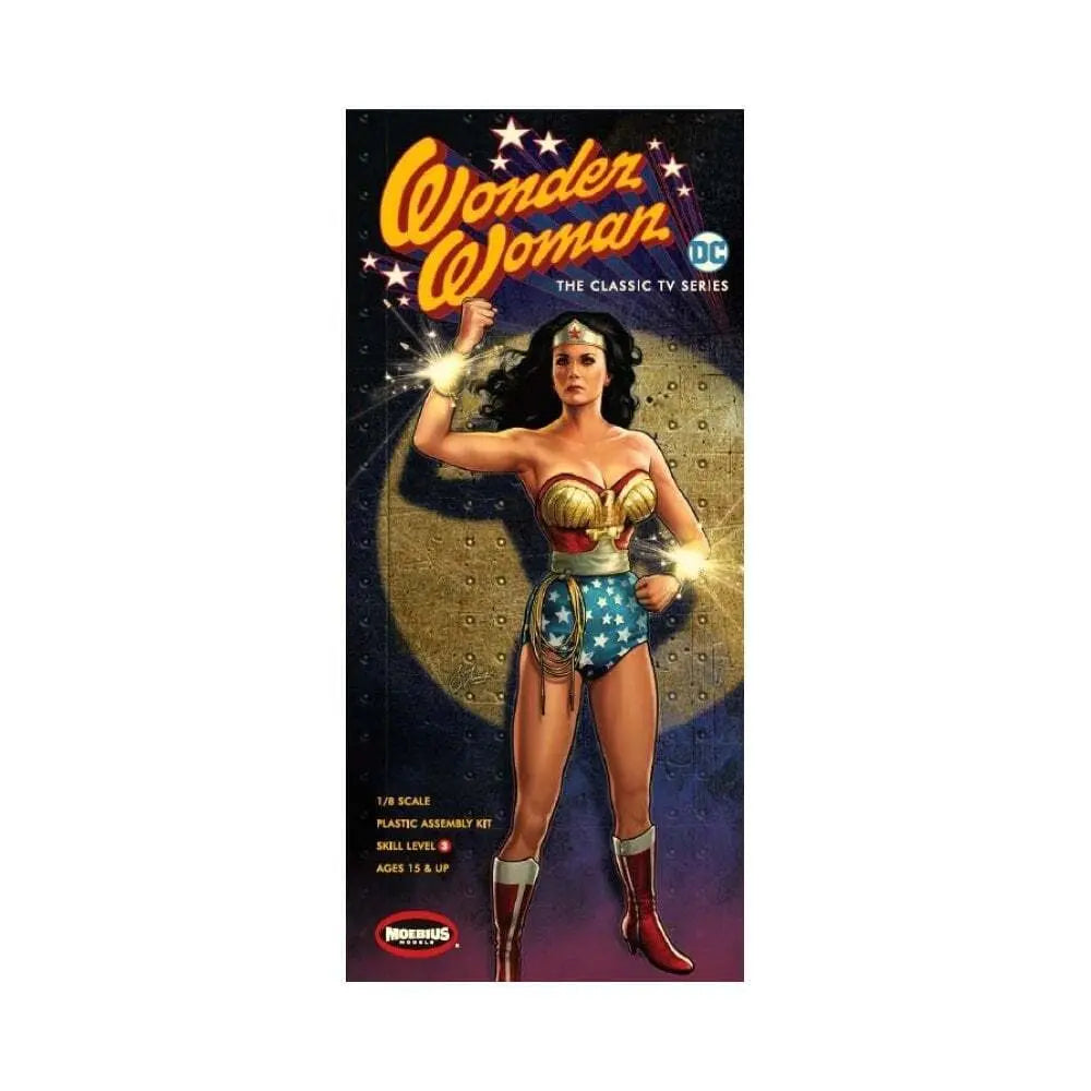 Moebius 1/8 TV Wonder Woman Plastic Model Kit - Franklin Hobbies Ltd
